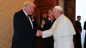 El Papa recibe a Donald Trump 