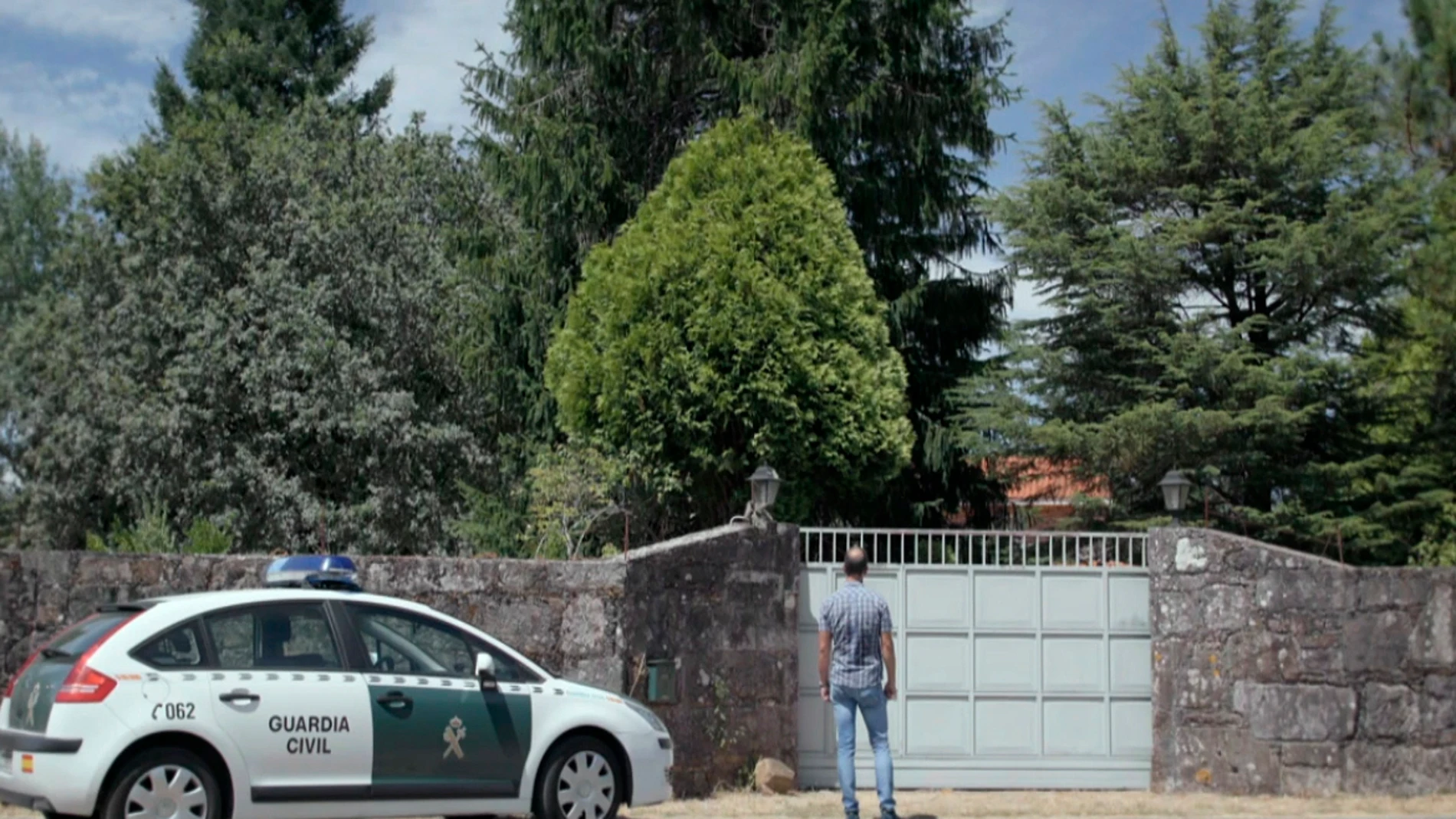 El registro en el chalé familiar de Montouto que supuso el inicio de las sospechsa hacia Rosario Porto