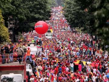 Protestas contra el Gobierno de Nicolás Maduro en Venezuela