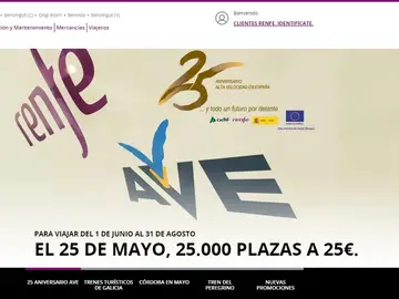 Web de Renfe Web de Renfe