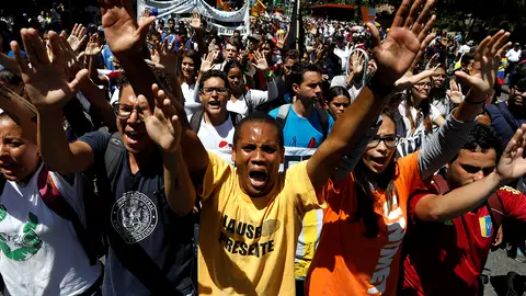 Nueva jornada de manifestaciones en Venezuela Nueva jornada de manifestaciones en Venezuela