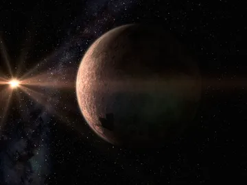 La súper-Tierra GJ 625 b y su estrella, GJ625 (Gliese 625) La súper-Tierra GJ 625 b y su estrella, GJ625 (Gliese 625)