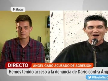 Frame 159.390608 de: Darío, la expareja de Ángel Garó: "No lo he denunciado porque le quiero"