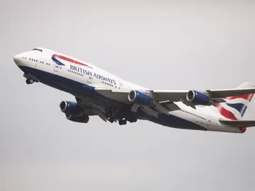 Avión de British Airways Avión de British Airways