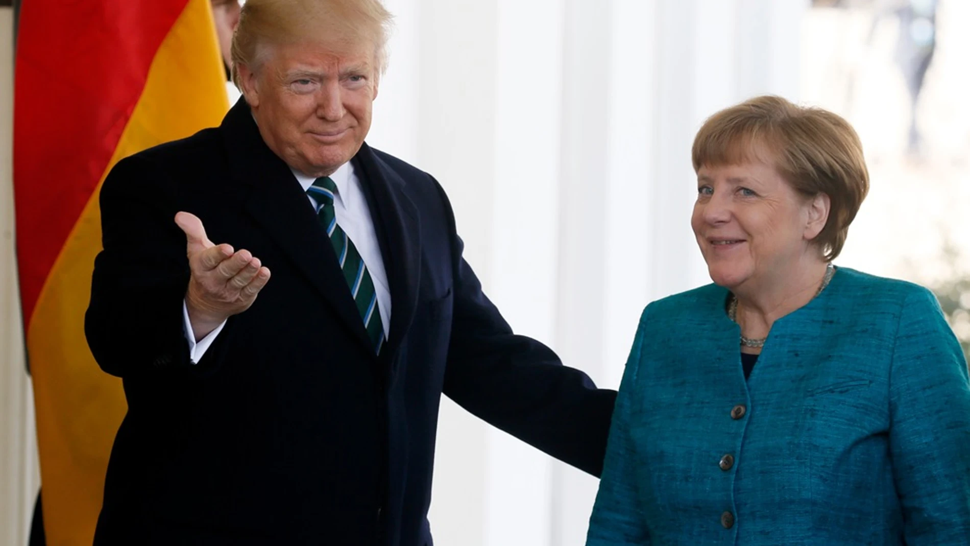 Trump y Merkel Trump y Merkel