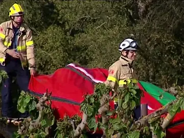 Frame 25.567987 de: Deficiencias de anclaje, principal hipótesis del accidente del castillo hinchable Frame 25.567987 de: Deficiencias de anclaje, principal hipótesis del accidente del castillo hinchable