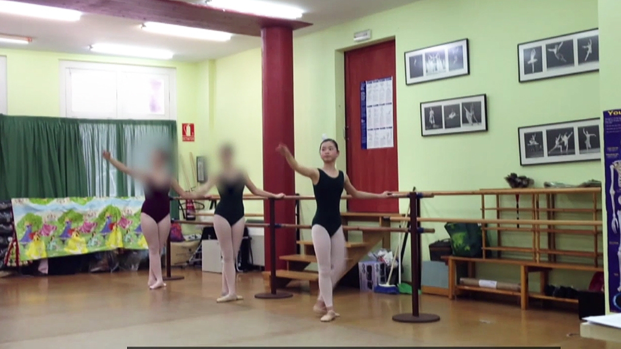 La profesora de ballet de Asunta: