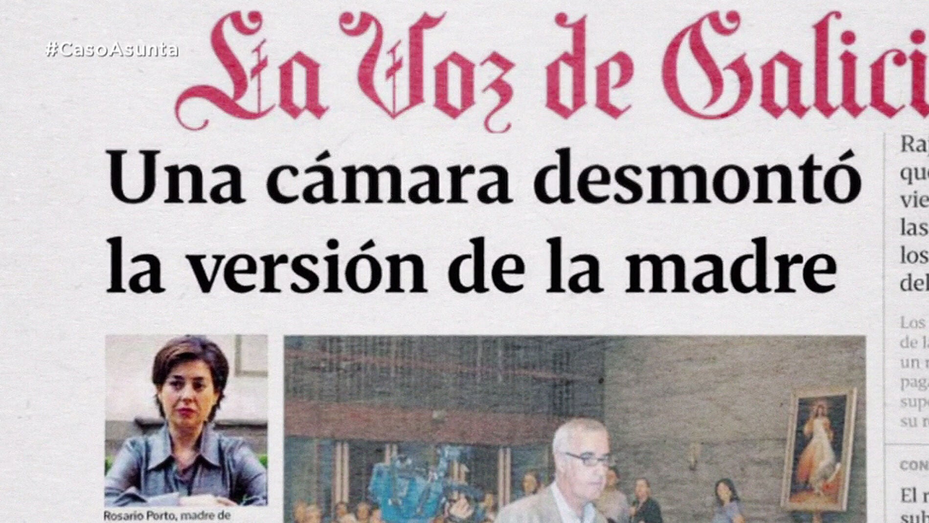 Rosario Porto cambia su declaraci&oacute;n despu&eacute;s de que la prensa filtre que las c&aacute;maras la captaron con Asunta