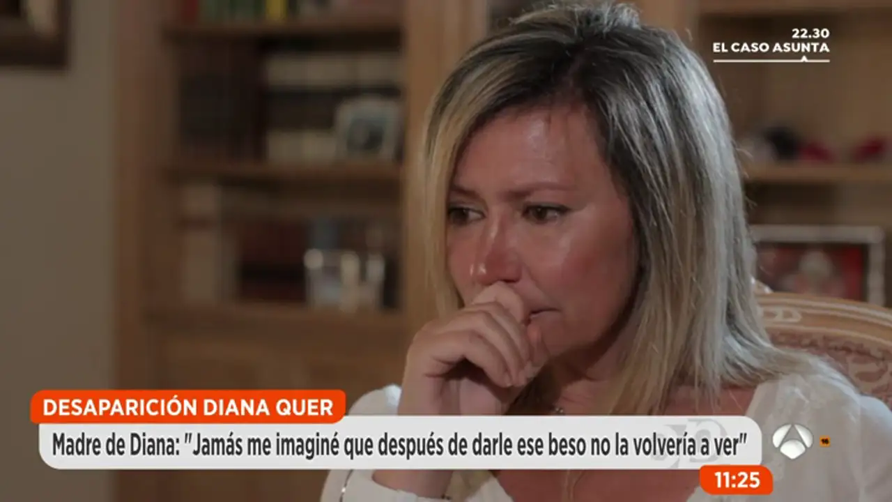 La madre de Diana Quer: "Cuando me levanté por la mañana y no la vi, me asomé a la ventana y tuve un sentimiento de pérdida"