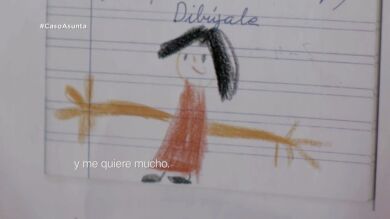 El poema que Asunta dedicó a su madre: 