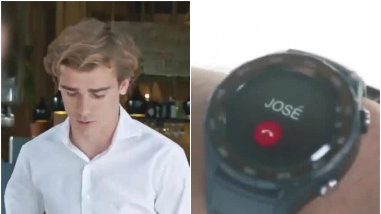 'José' y la misteriosa llamada de Griezmann en su último anuncio
