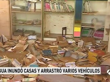 Frame 84.638888 de: Suspenden las clases en Minglanilla (Cuenca) tras los daños provocados por una fuerte tormenta