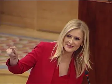 Frame 77.554783 de: Cifuentes acusa a Podemos de llevar en sus listas a pederastas, agresores y antiguos terroristas Frame 77.554783 de: Cifuentes acusa a Podemos de llevar en sus listas a pederastas, agresores y antiguos terroristas
