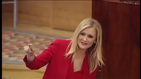 Frame 77.554783 de: Cifuentes acusa a Podemos de llevar en sus listas a pederastas, agresores y antiguos terroristas Frame 77.554783 de: Cifuentes acusa a Podemos de llevar en sus listas a pederastas, agresores y antiguos terroristas