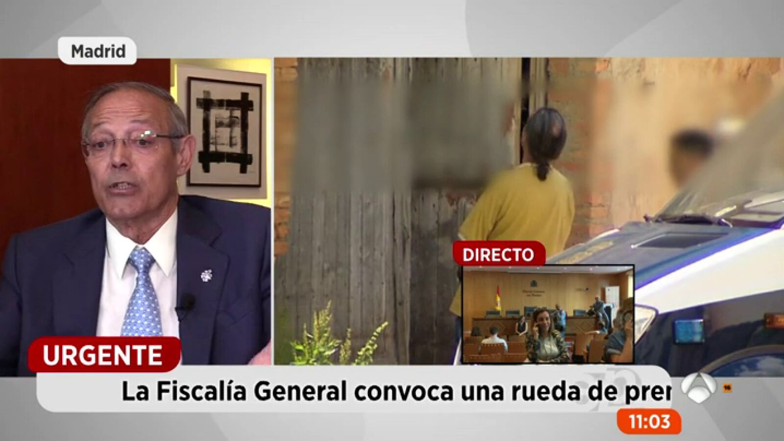 Ángel Galán, excomisario: 