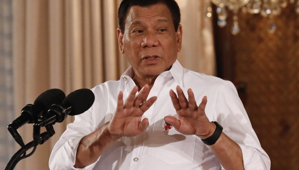El presidente de Filipinas, Rodrigo Duterte