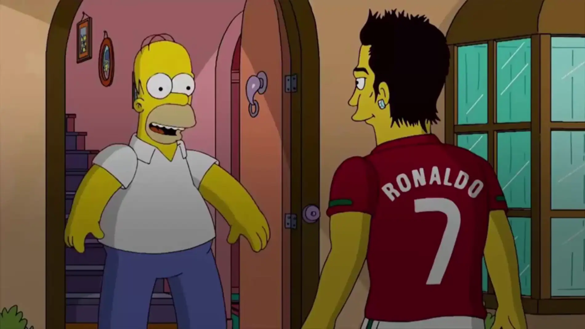 Frame 0.0 de: ¿Qué futbolistas han visitado Springfield?