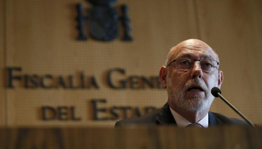 El fiscal general del Estado, José Manuel Maza