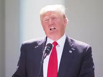 El presidente de Estados Unidos, Donald Trump El presidente de Estados Unidos, Donald Trump
