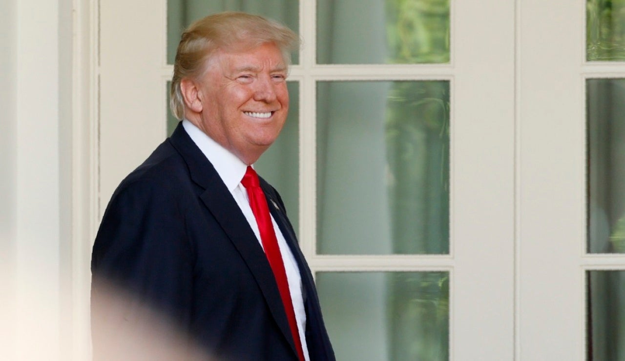 El presidente de EEUU, Donald Trump El presidente de EEUU, Donald Trump