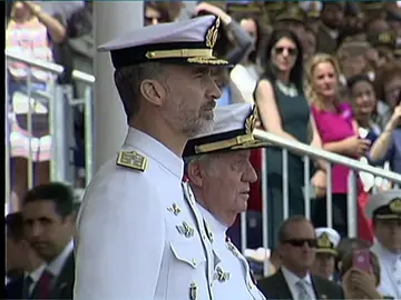 El Rey Juan Carlos vuelve a la escena pública por petición de su hijo Felipe VI El Rey Juan Carlos vuelve a la escena pública por petición de su hijo Felipe VI