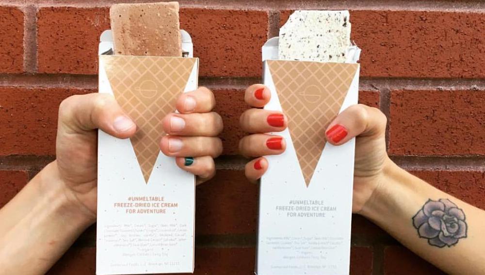 El primer helado que no se derrite
