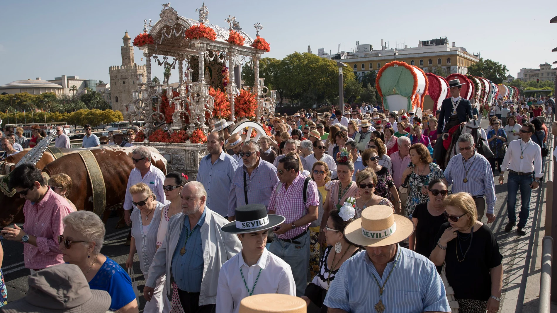 Romería de El Rocío Romería de El Rocío