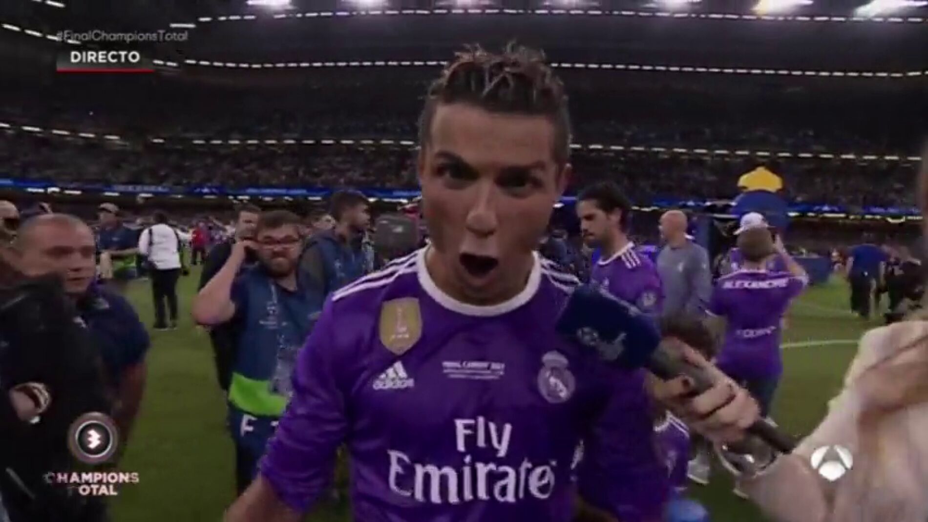 Frame 77.668172 de: Cristiano Ronaldo, tras ganar la Duod&eacute;cima: "Es una temporada incre&iacute;ble, me prepar&eacute; para esto"