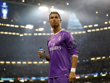 Cristiano Ronaldo durante la final de la Champions