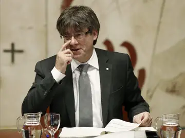 Carles Puigdemont, presidente de la Generalitat Carles Puigdemont, presidente de la Generalitat