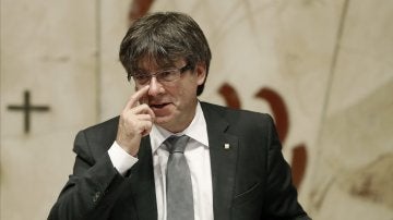 Carles Puigdemont, presidente de la Generalitat