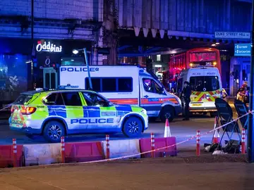 La policía acordona la zona de ataque en Londres La policía acordona la zona de ataque en Londres
