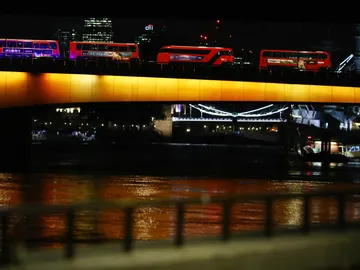 El Puente de Londres tras el atropello múltiple perpetrado El Puente de Londres tras el atropello múltiple perpetrado