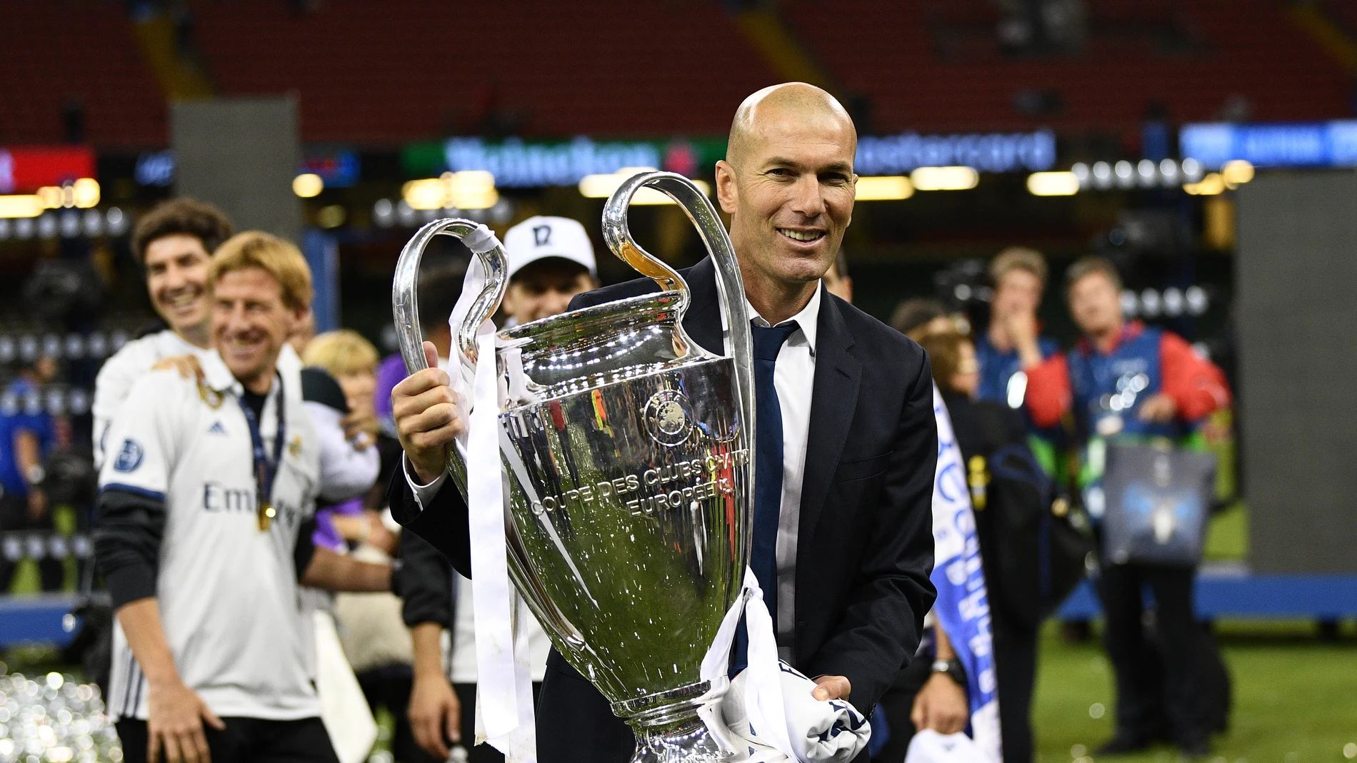 Zidane, con la Duodécima Champions del Real Madrid