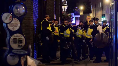 La policía moviliza a la población de Londres Ataque en el Puente de Londres