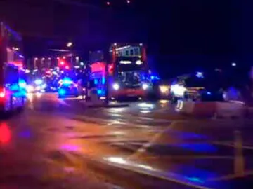 La Policía se despliega en el Puente de Londres La Policía se despliega en el Puente de Londres