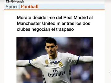 Frame 17.28 de: Morata comunica al Real Madrid que quiere dejar el club este verano Frame 17.28 de: Morata comunica al Real Madrid que quiere dejar el club este verano