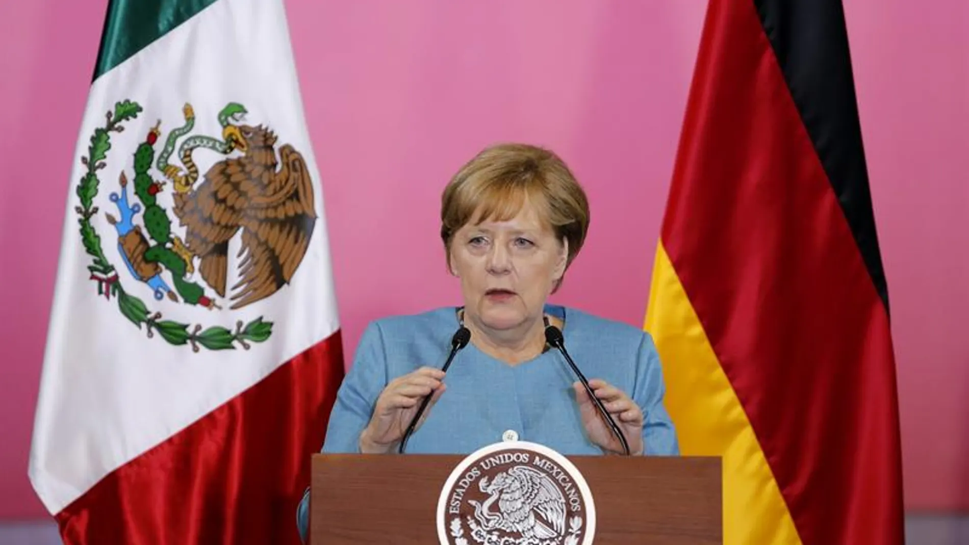La canciller alemana Ángela Merkel La canciller alemana Ángela Merkel