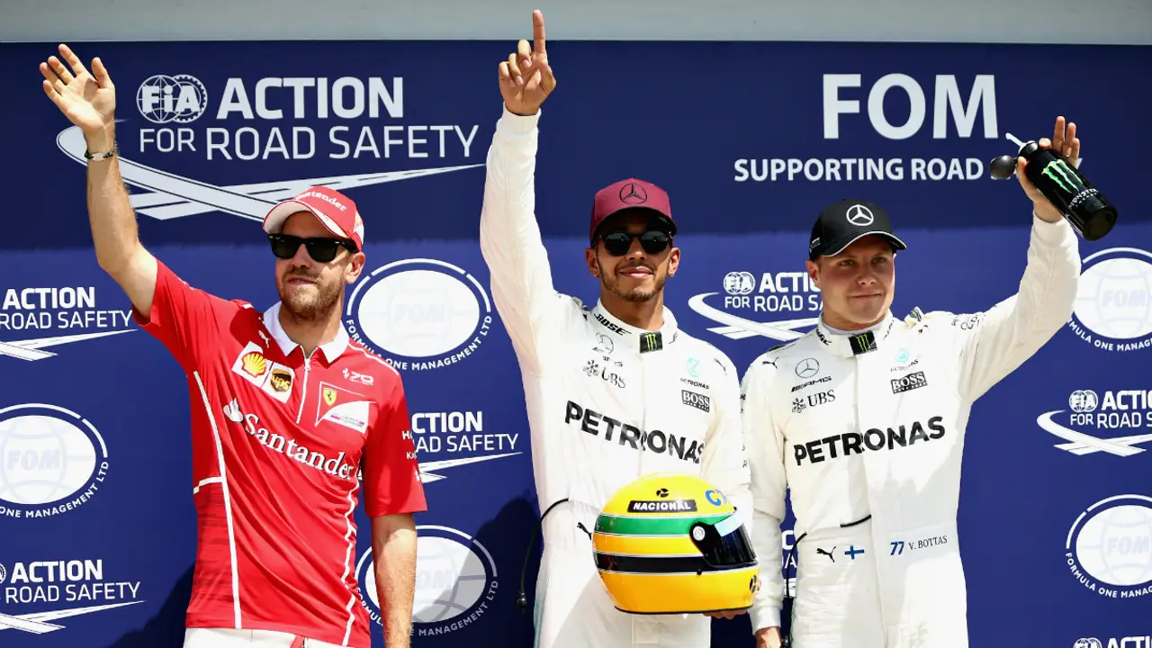 Vettel, Hamilton y Bottas, los más rápidos de la Q3