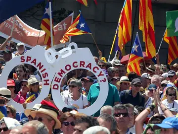 Concentración en apoyo al referéndum Concentración en apoyo al referéndum