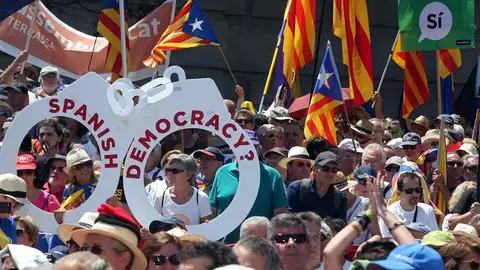 Concentración en apoyo al referéndum Concentración en apoyo al referéndum