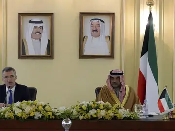 El ministro kuwaití de Exteriores, Sabah Jaled al Sabah. El ministro kuwaití de Exteriores, Sabah Jaled al Sabah.