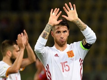 Sergio Ramos, tras la victoria ante Macedonia