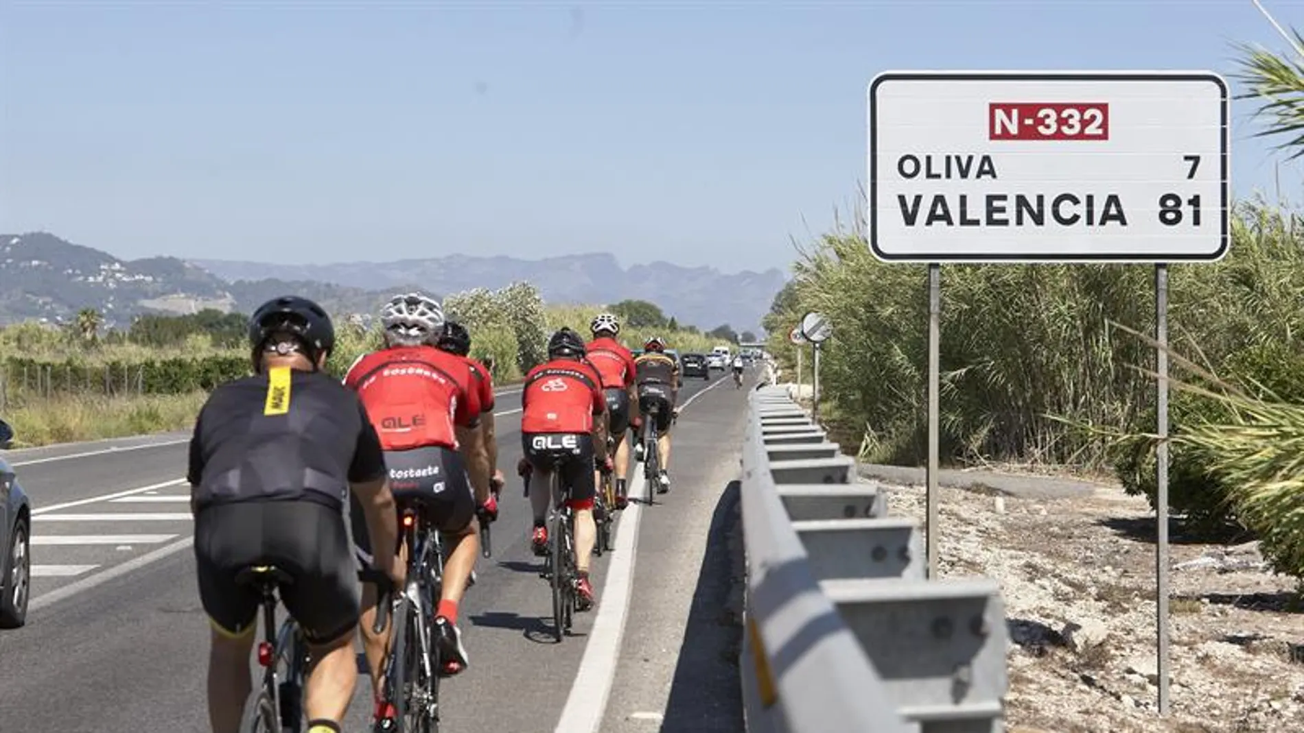 Carretera en la que han muerto cuatro ciclistas Carretera en la que han muerto cuatro ciclistas