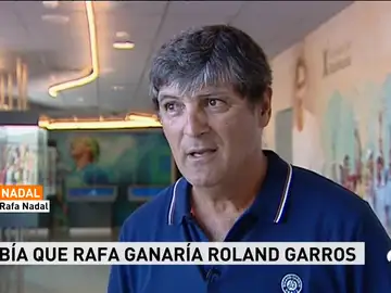 Toni Nadal, tío y entrenador de Rafa Nadal Toni Nadal, tío y entrenador de Rafa Nadal