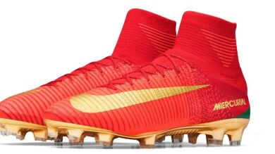 Cristiano Ronaldo presenta sus botas para la Copa Confederaciones