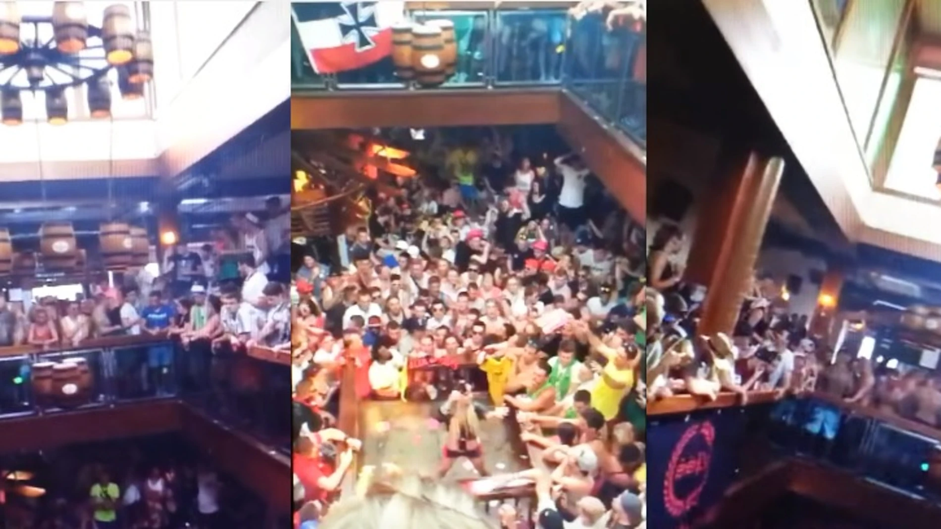 Un grupo de nazis irrumpe en un concierto en Mallorca Un grupo de nazis irrumpe en un concierto en Mallorca