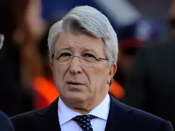 Enrique Cerezo, presidente del Atlético de Madrid Enrique Cerezo, presidente del Atlético de Madrid