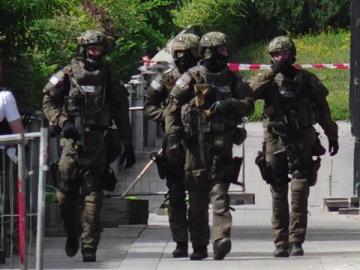 Policías en Alemania