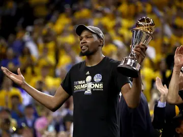Kevin Durant, MVP de la final de la NBA Kevin Durant, MVP de la final de la NBA